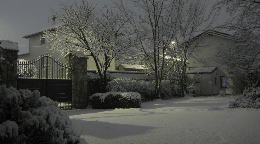Borgo San Vito snow